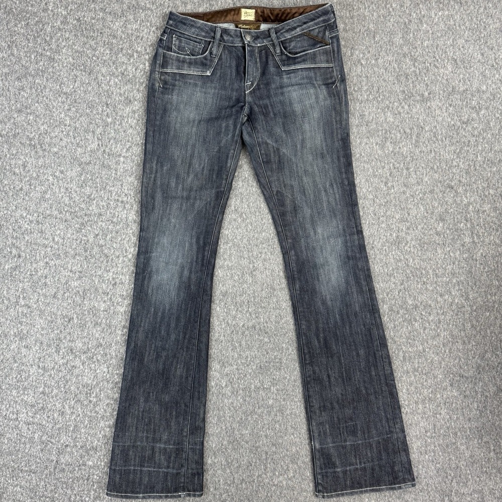 Brown Label Jeans Madison 5 Pocket Women 27 Bootcut USA Made Dark Wash‎